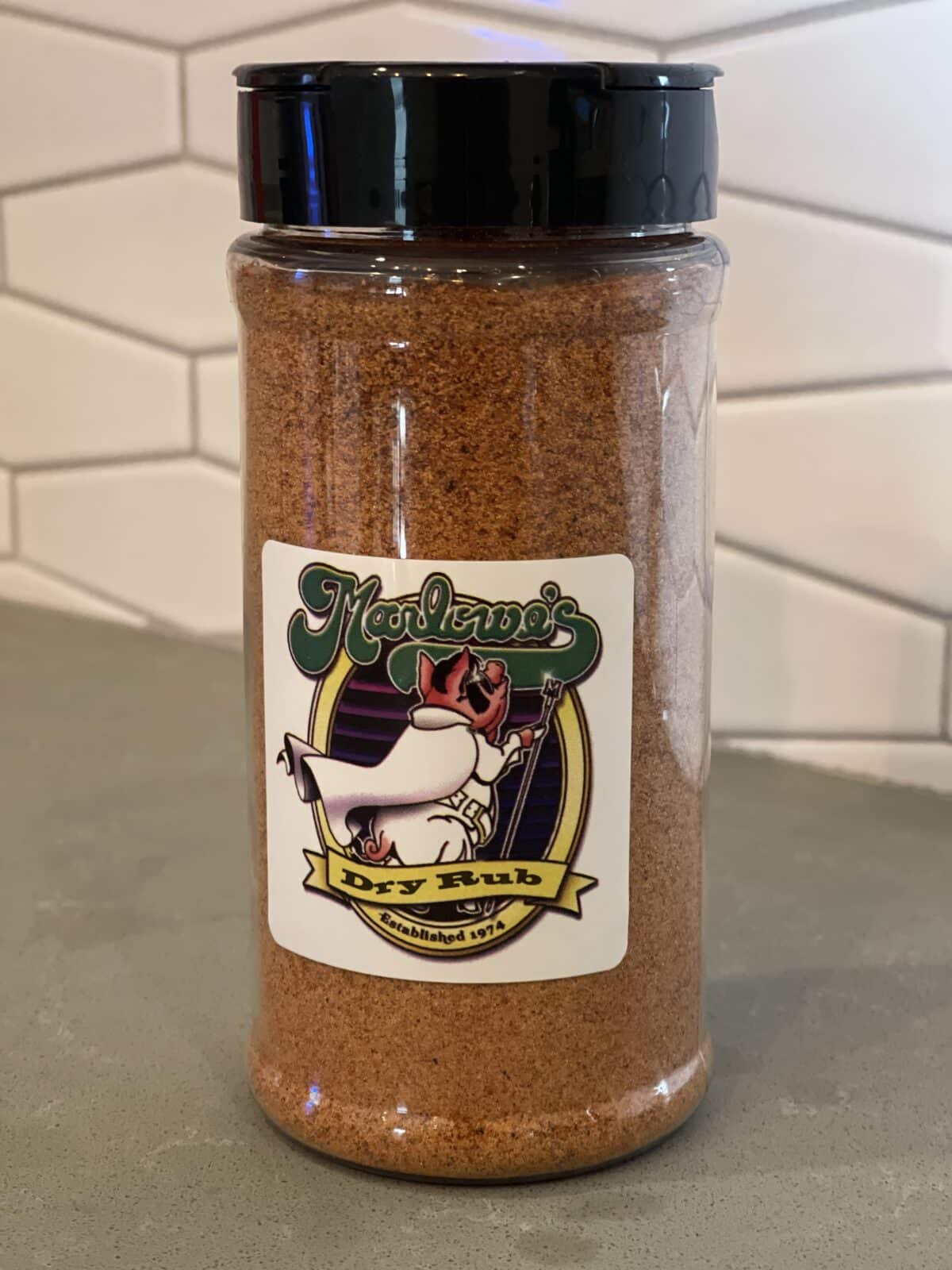 BBQ Rub Shaker Small Marlowe's Ribs & Restaurant